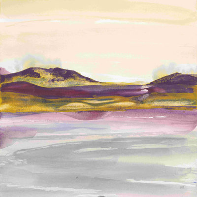 " Purple Rock Dawn I Gold " by Chris Paschke