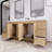 Verda 70.86'' Double Bathroom Vanity with Acrylic Top-1354482937