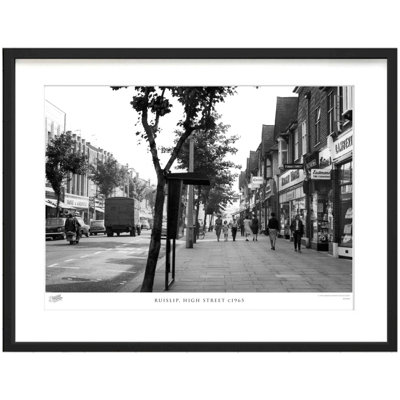 Ruislip, High Street C1965 by Francis Frith - Single Picture Frame Print