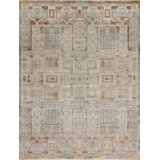 Manhattan Hand Knotted Geometric Area Rug