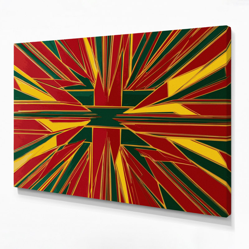 Art mural rigide sur toile rigide 4, H 24 po x l 36 po