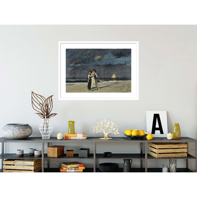 Promenade on the Beach par Winslow Homer - Impression sur toile