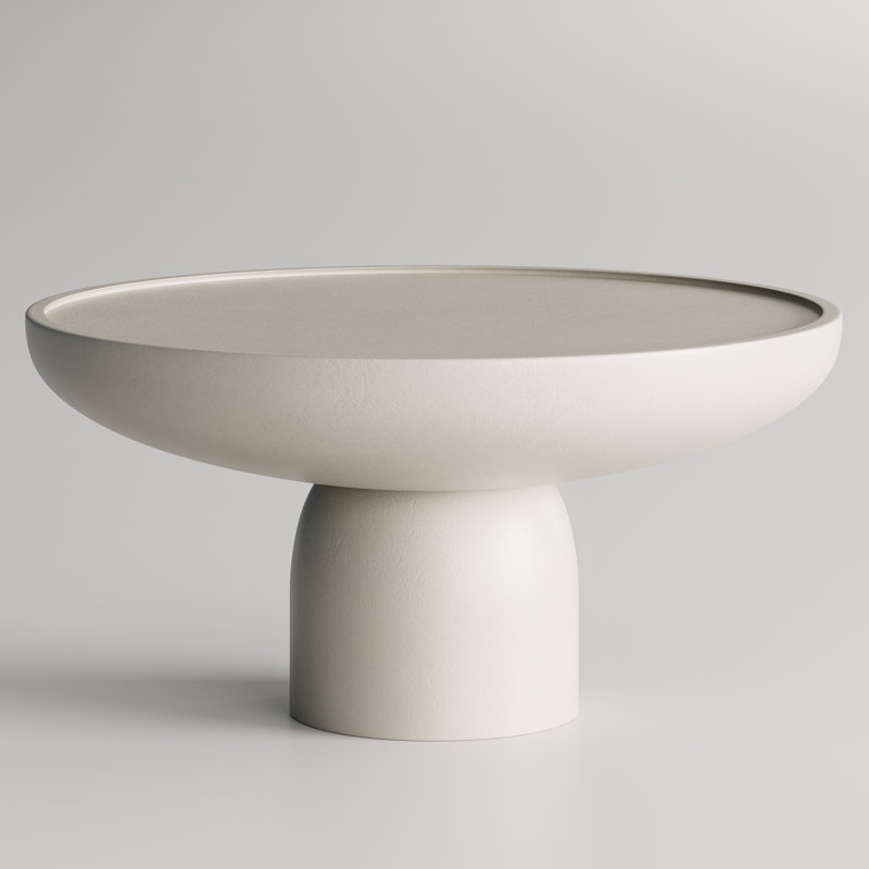 Table basse Modern, H 18,5 po x l 32 po x P 32 po