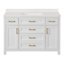 Ensemble de meuble-lavabo simple 48 po avec lavabo et dosseret en céramique 48 po-2065616614-2065616609