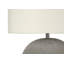 Lighting, 20"H, Table Lamp, Grey Concrete, Shade, Contemporary