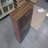 23.6-Inch Walnut Modern Shoe Cabinet With 2 Flip Drawers, Medieval Independent Fence Design