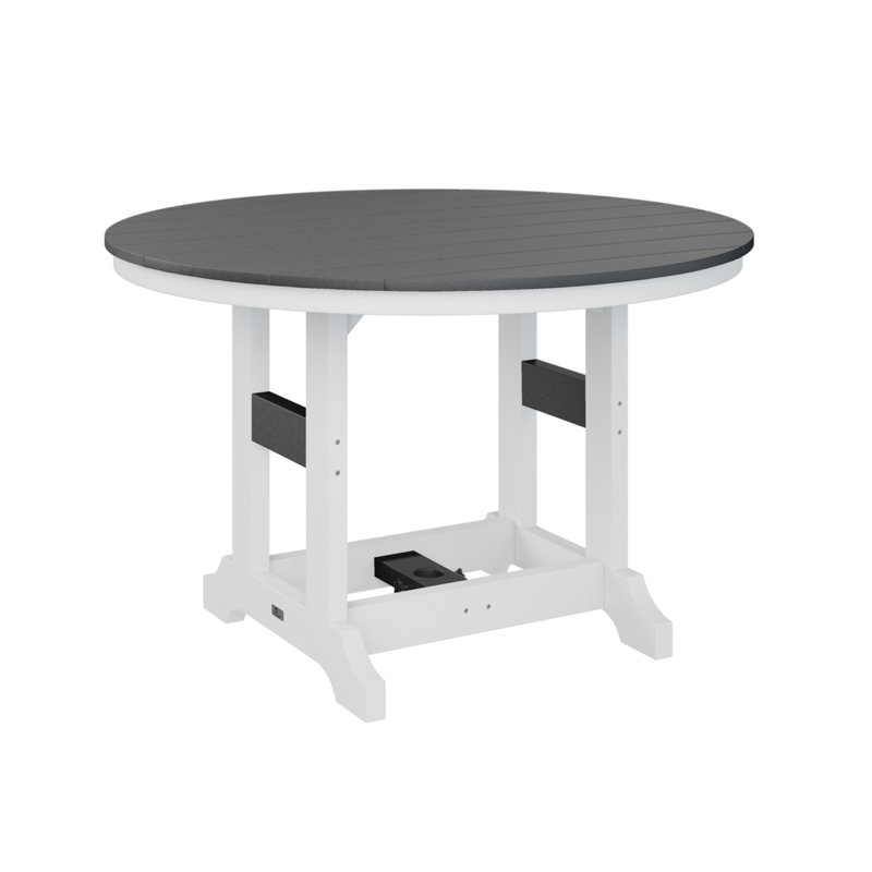 Garden Classic Outdoor Circular, Black, 35.87" H x 48" W x 48" D
