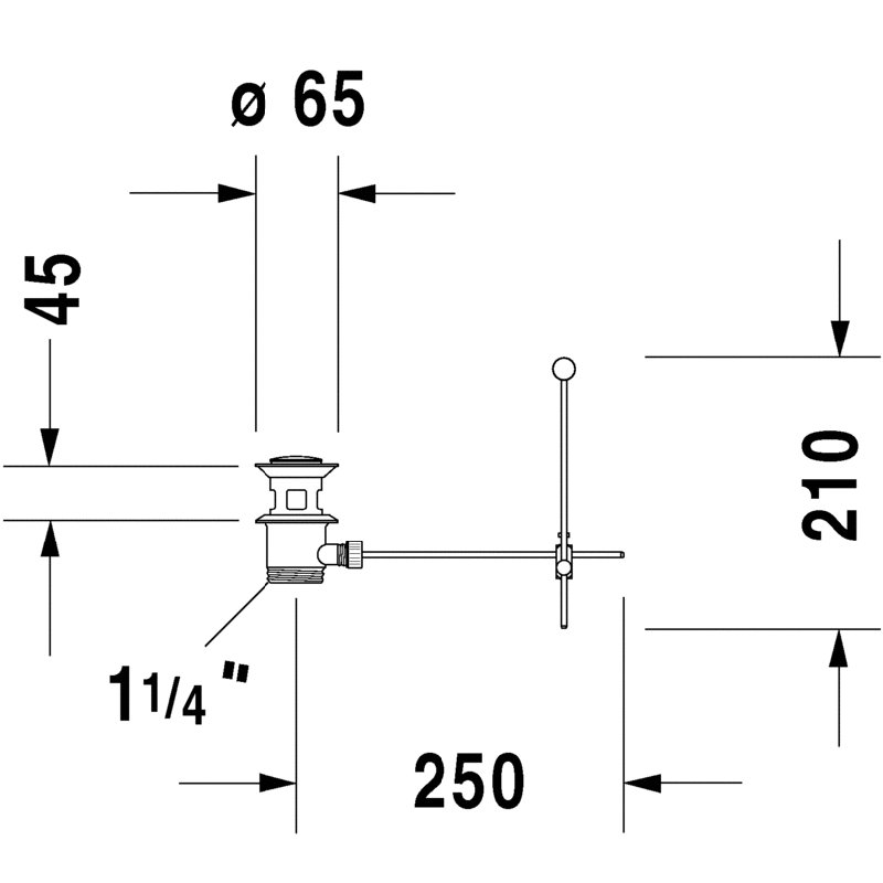 Pop-Up Bathroom Sink Drain
