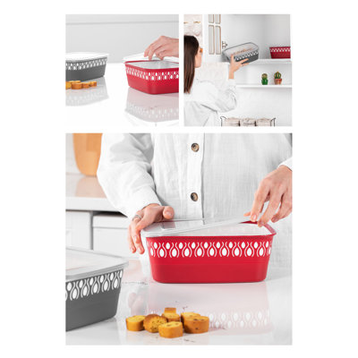 Ensemble de 2 contenants alimentaires