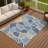 Machine Washable Indoor/Outdoor Chantille ACN2384 Floral Rug-501340662