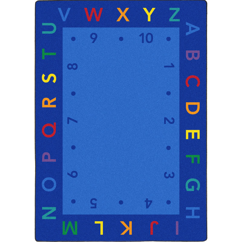 Tapis «Lived Letters» par Joy Carpets, Rectangle 5 pi 4 po x 7 pi 8 po
