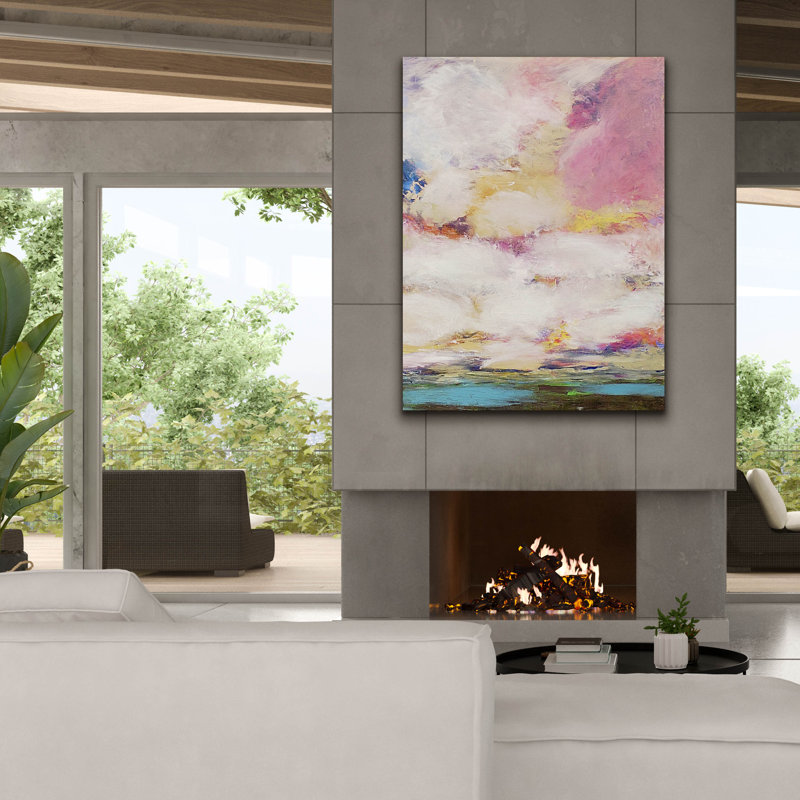  «Long Way 2» par Allan Friedlander, art mural sur toile, 40 po x 54 po, H 54 po x l 40 po