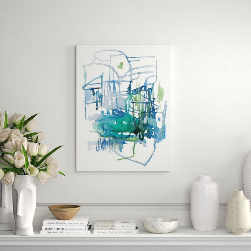 Complex Mind III Print by Sara Brown, 32" H x 24" W, Image Brush Gel