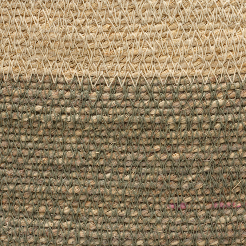 Panier large en jonc de mer Cricket, vert