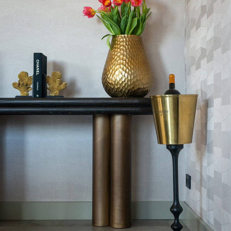 Macaron 63'' W Solid Wood Console Table