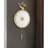 Copper shell round wall clock