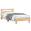 Vidaxl Bed Frame With Headboard Engineered Wood-98476593-98476595
