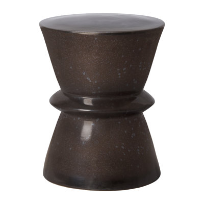 Tabouret de jardin à fermeture à glissière, H 14 x 18 po