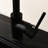 Stainless Steel Matte Black Kitchen Faucet, Single Handle Commercial Sink Filler With Superior Quality Construction Blackened Faucet Handle, Durability