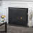 Tennison 1 Panel Iron Fireplace Screen-1151639492
