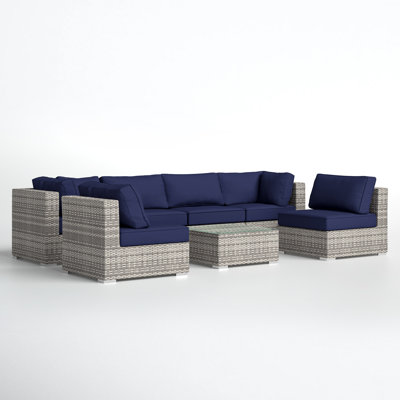 Tonioni 6-Person Sunbrella® Patio Seating Group