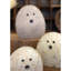 3 Piece Tabletop River Rock Ghost Set