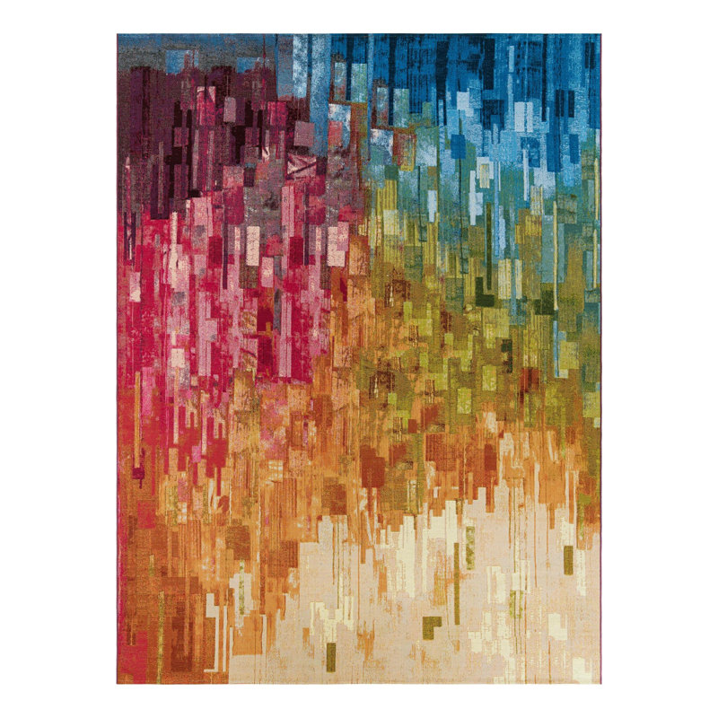 Glide Hower Indoor/Outdoor Area Rug, Rectangle 9' x 12'