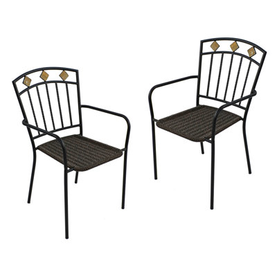 Stackable Outdoor Patio Dining Armchair