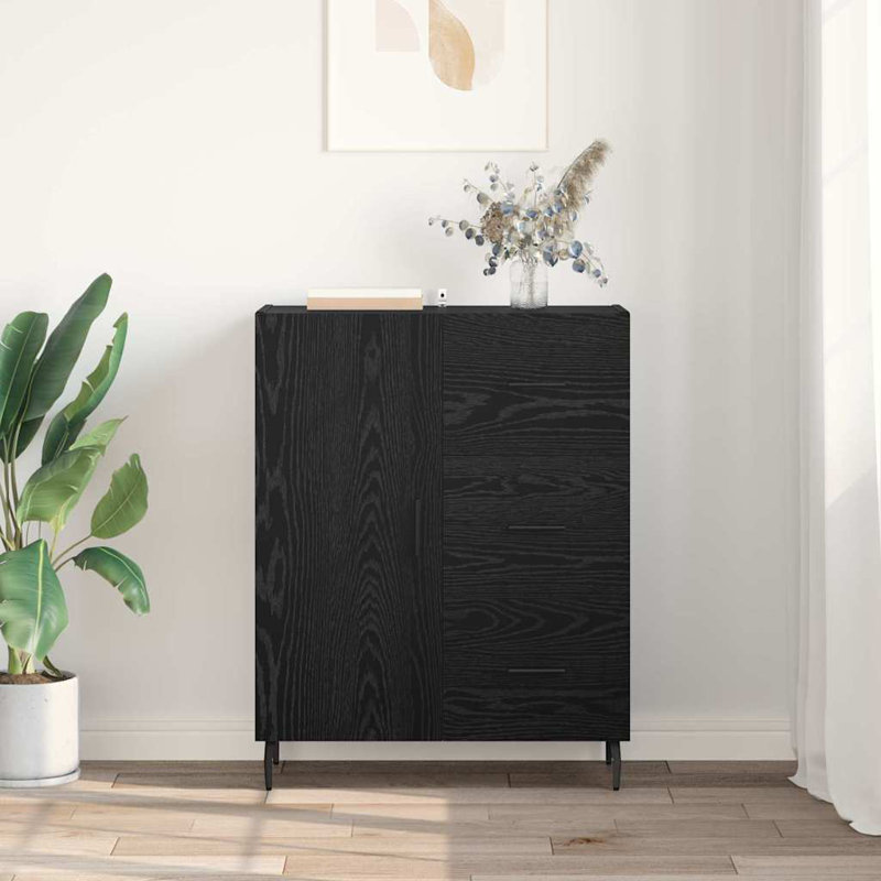 69.5cm Sideboard, Black Oak