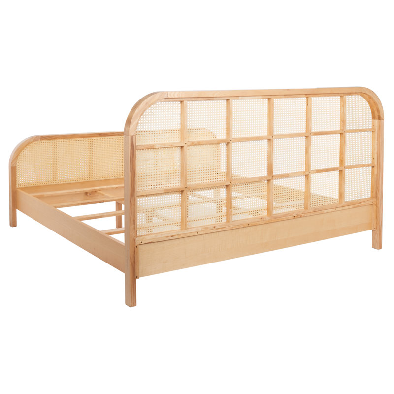 Mcallister Cane Bed, Natural, Queen
