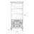 Gold Manufactured Wood Display Cases