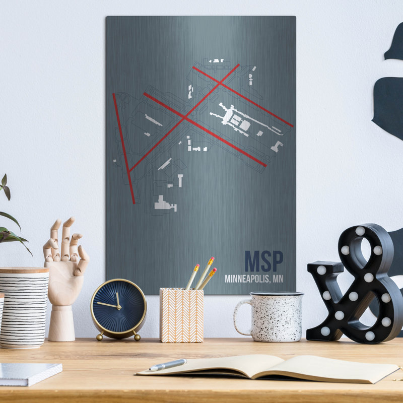 "MSP" par O8 à gauche, H 16 po x l 12 po
