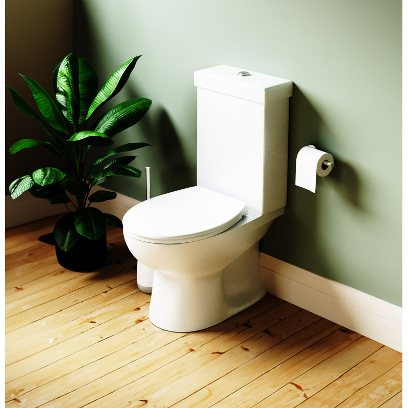100% Recycled Round with Soft Close & Quick Release Coniston Elongated Hard Toilet Seat