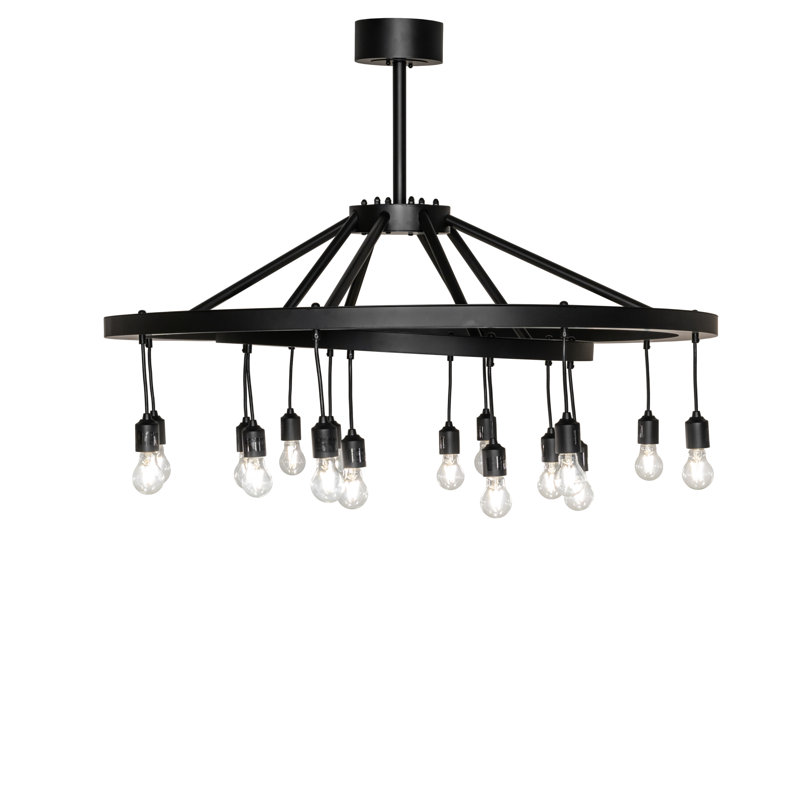 48" Wide 16 Light Chandelier