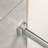 55-60"w X 76"h Frameless Double Sliding Brushed Nickel Shower Door With Adjustable Soft Closing Function, 5/16" (8mm) Sgcc Tempered Clear Glass, Nano Easy Cleaning & Self-adhesive Explosion-proof Membrane-124849793