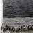 Stadler Hand Woven Leather/Cotton Solid Color Rug in Light Gray/Black-31714635