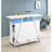 Cabinet Wine White High Gloss With Led