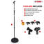 5 Core Mic Stand Floor Heavy Duty Height Adjustable Pedestal Para Microfono for Singing On Stage Studio