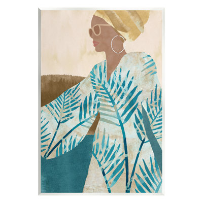 «Botanical Trendy Fashion Collage» par Flora Kouta - impression