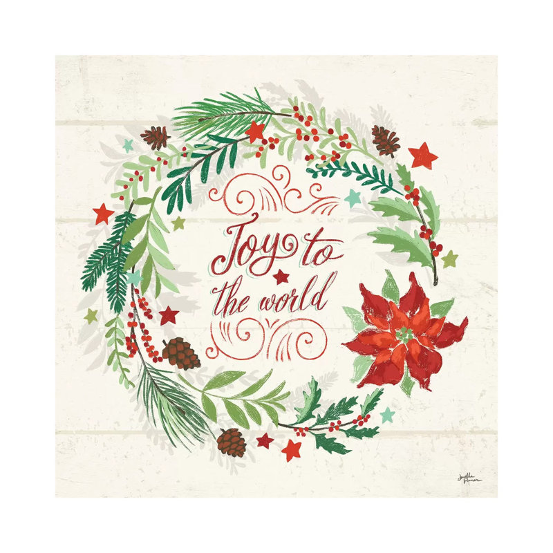 Holiday Joy III by Janelle Penner - Wrapped Canvas Print, 93.98 cm H x 93.98 cm W x 3.175 cm D