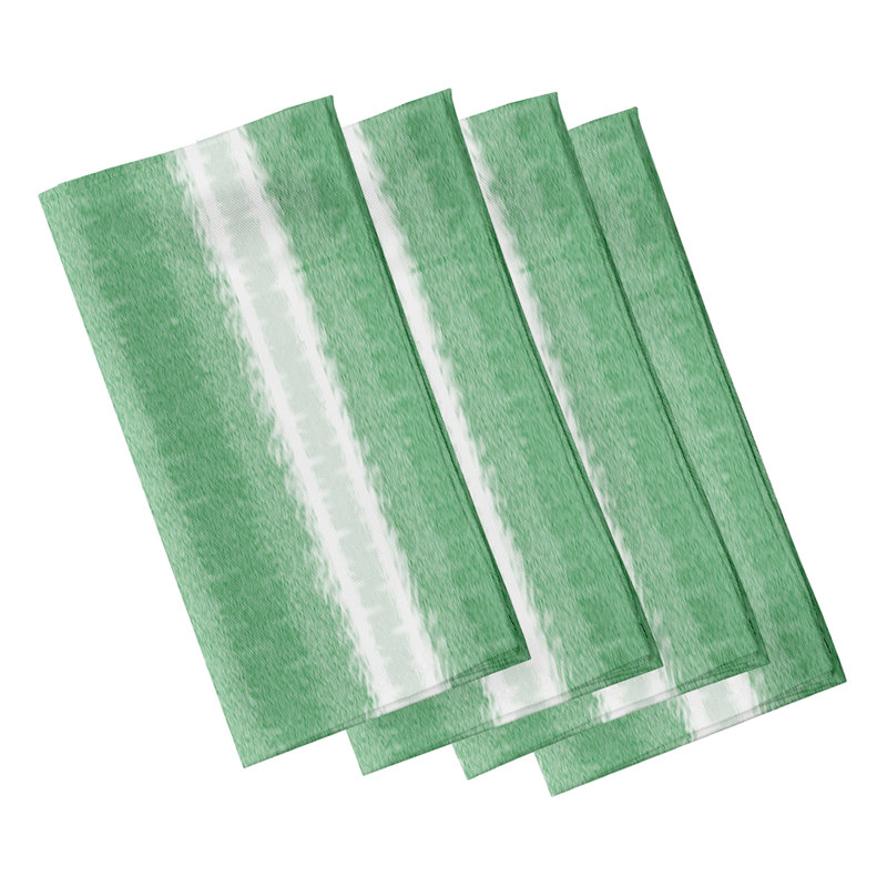 Ensemble de serviettes 4 pièces Hatch Lines, Vert