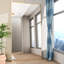 Aarati Aluminium Framed Freestading Full Length Mirror-618518920-692002151