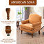 Fauteuil d'appoint. Fauteuil d'appoint à garniture cloutée, idéal pour les chambres à coucher relaxantes