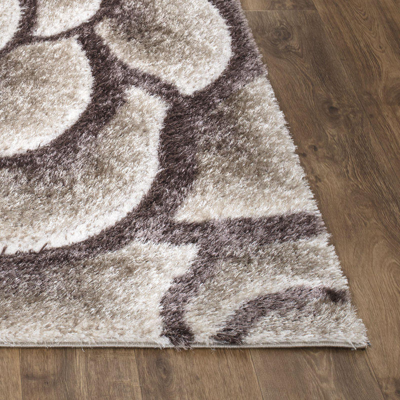 Delima Floral Area Rug, Rectangle 120 x 170 cm