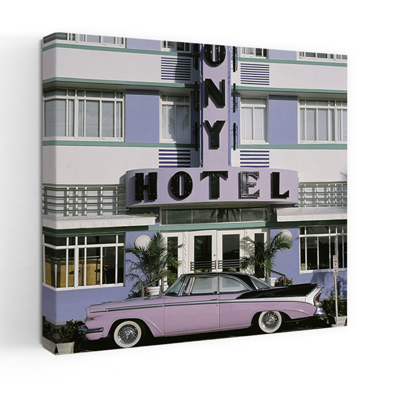 Classic Car Colony Hotel Miami Beach, H 36 po x l 36 po