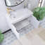 Ensemble de meuble-lavabo simple 30 po avec plateau en résine Elianora