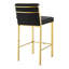 Scott Upholstered Stool with Metal Frame-61832754-61832758