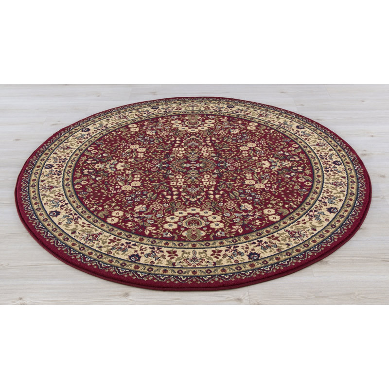 Edmont Oriental Indoor Rug, Round 5'3"