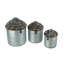 Metal Jar - Set of 3