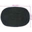 Oval Solid Colour Standard 300cm X 300cm Area Rug